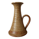 Soliflore vase in ceramic stoneware handmade vintage pottery Scandinavian country style decoration