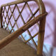 Etagere en rotin vintage