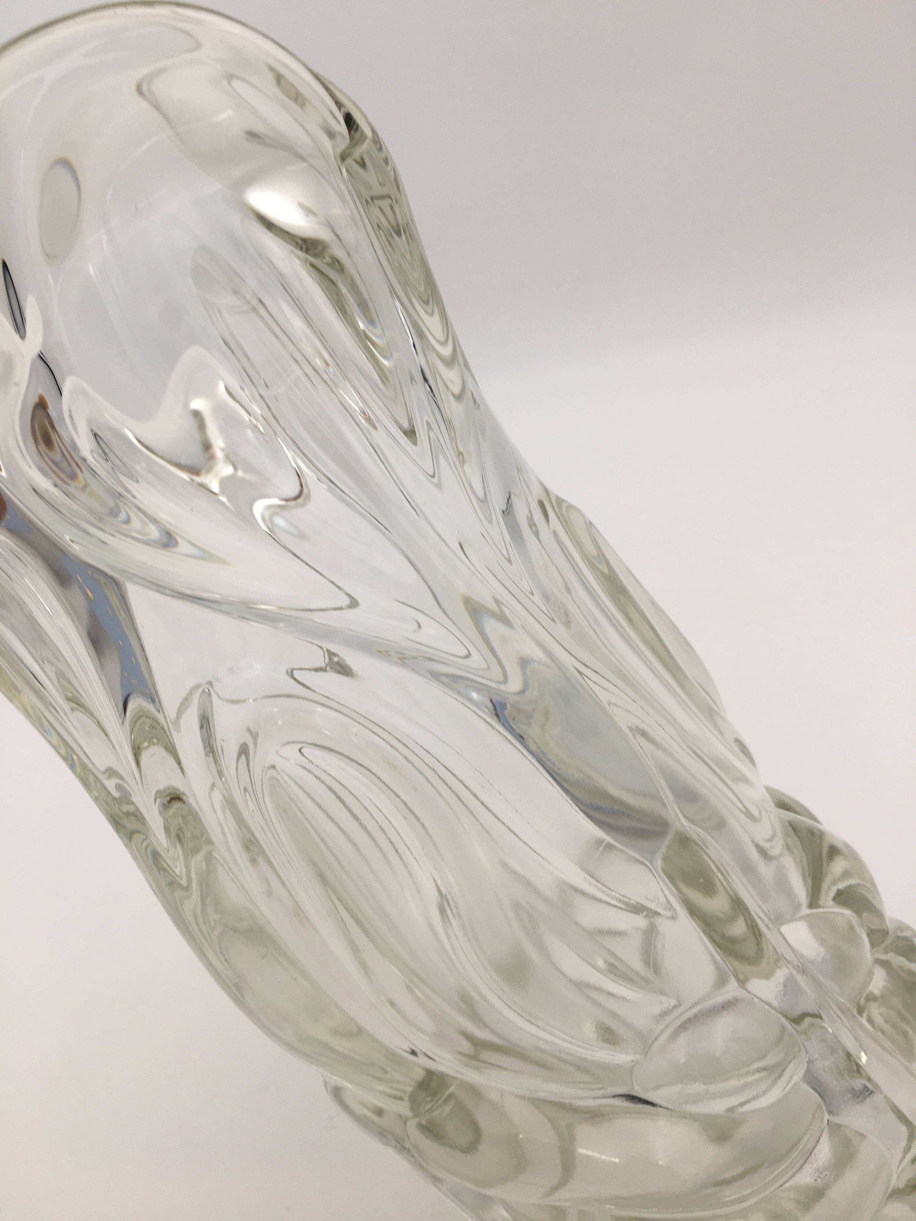 Lux Glass vase, Austria - 1960s