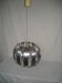 Aluminum pendant lamp from the 60s - 70s