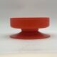 Space Age Orange UFO Jar Luigi Massoni for Guzzini, 1960s