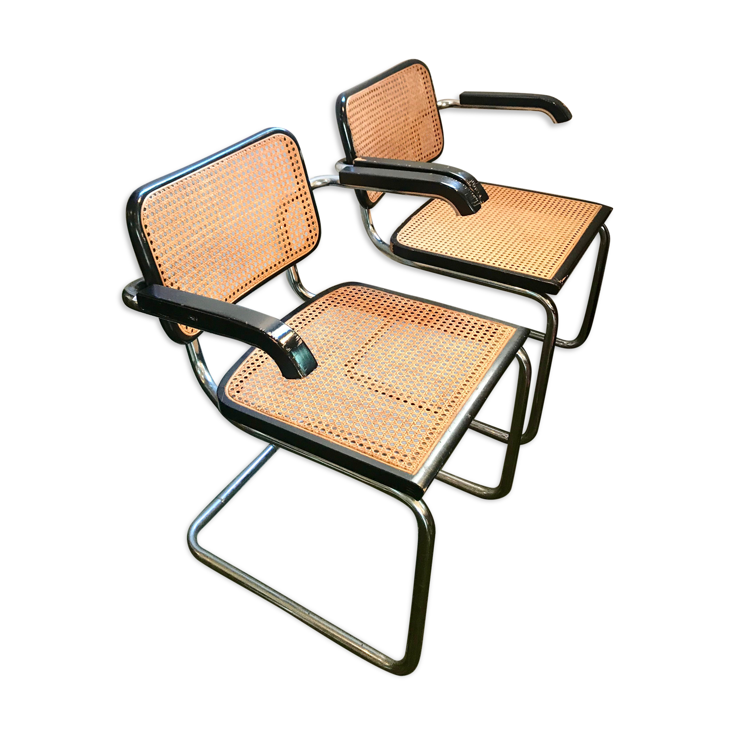 Pair of Marcel Breuer chairs
