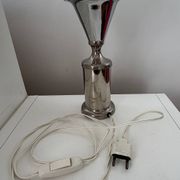 Chrome Space Age lamp