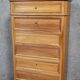 Napoleon III period secretary in a faux walnut chest of drawers