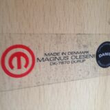 Chairs by Magnus Olesen, Scandinavian vintage design