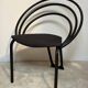 Chaise demi-lune 1980