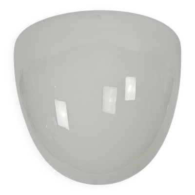 Design néerlandais - Philips Hollande - Verre Brune - Lampe de plafond XL - Années 50