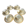 Set of 6 cups Limoges