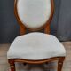 Serie de 6 chaises medaillon style Louis XVI