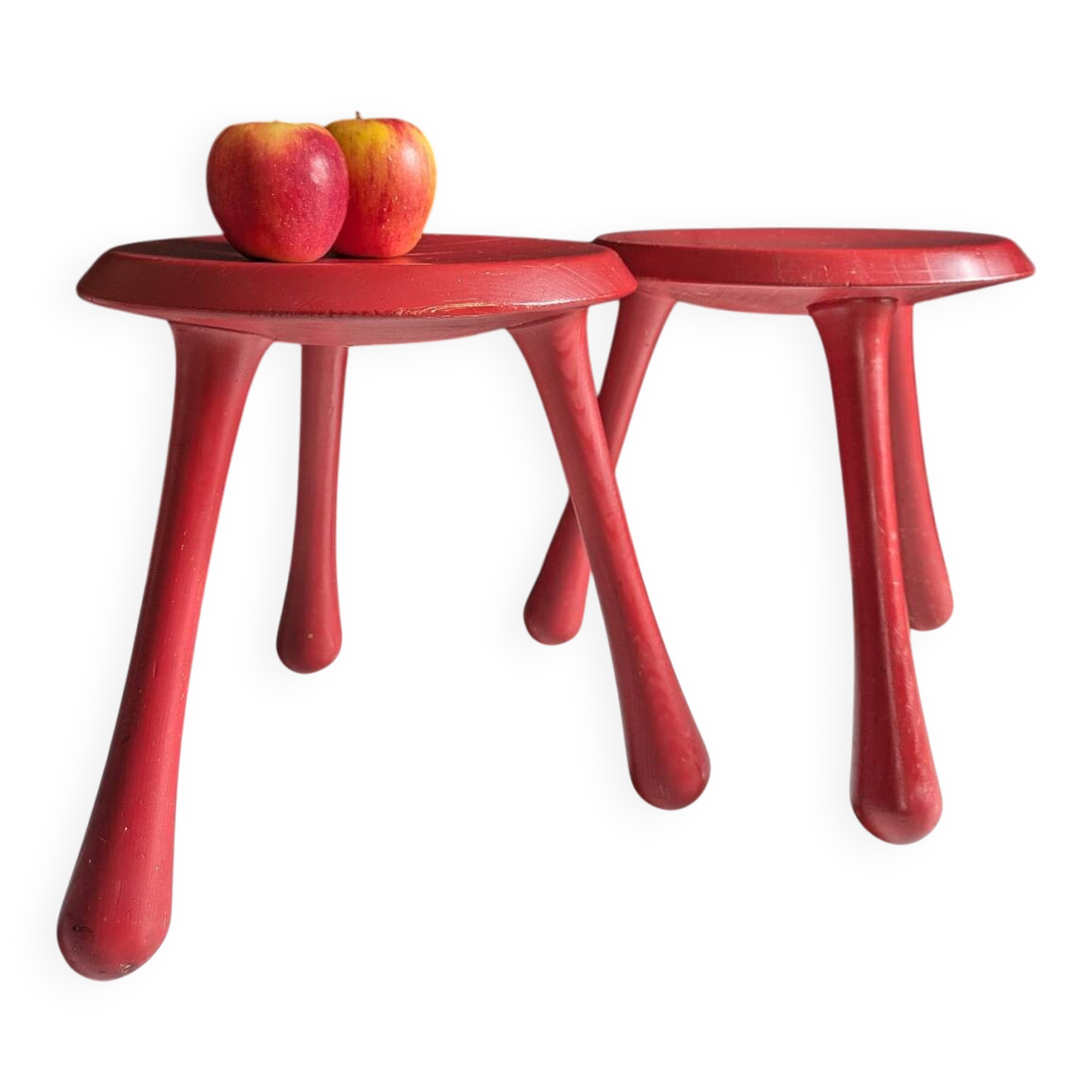 2 Ingvar Kamprad stools for Habitat