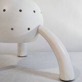 Vintage Space Age table lamp in metal, Italy, 1950s.