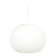 Suspension Menuett blanche par L. Schioler, Danemark 1972