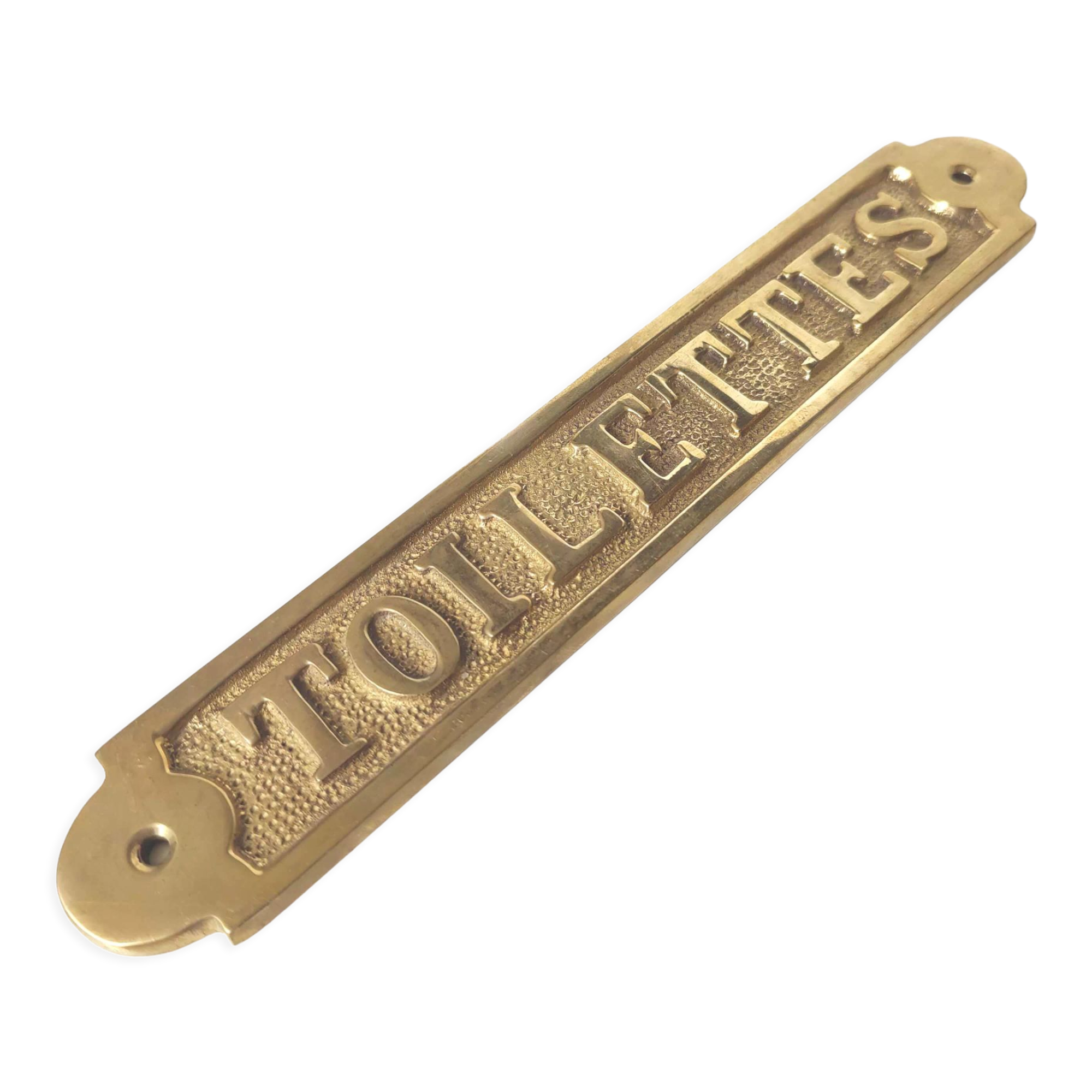 Door plates Brass toilet
