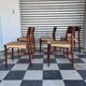 Set of 5 chairs from the 1950s designed by Georg Leowald.