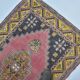 Tapis turc bio rose et jaune sku 3283