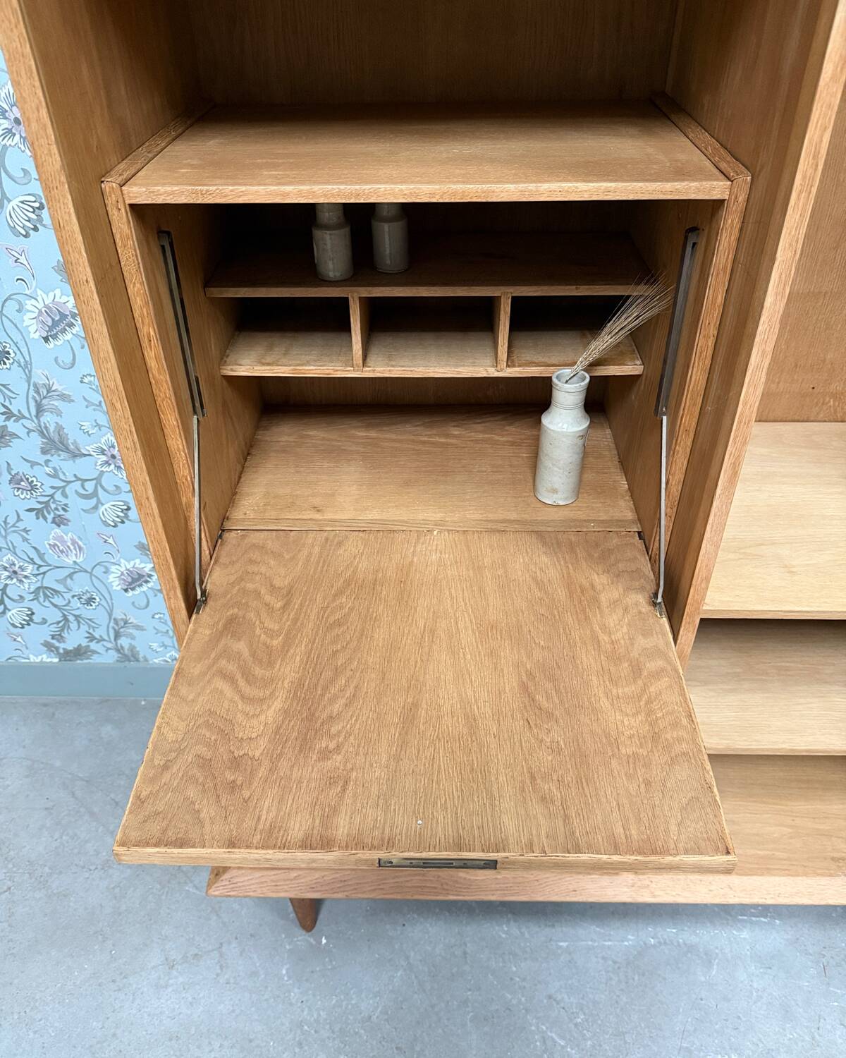 Vintage secretary cabinet (refurbished)
