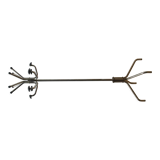 Industrial vintage coat rack 70s