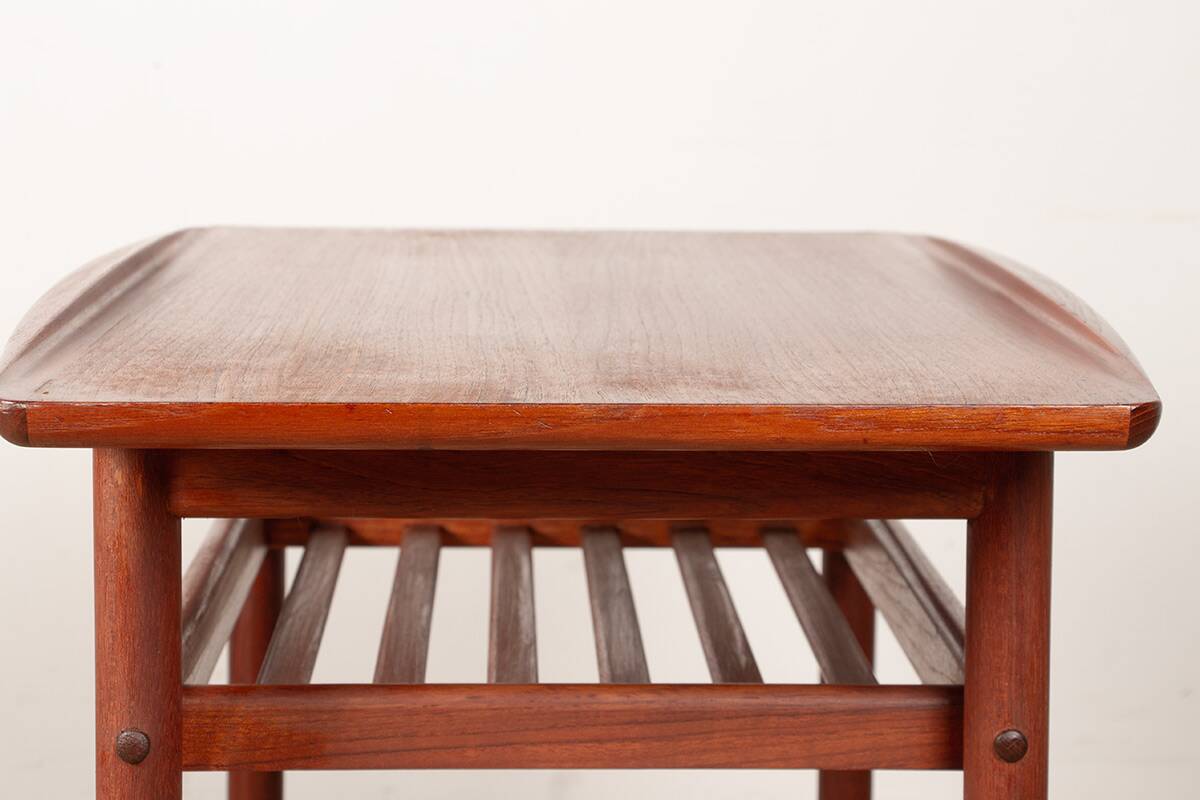 Teak coffee table, 2 levels, model PJ 107 by Grete Jalk/Jeppesen.