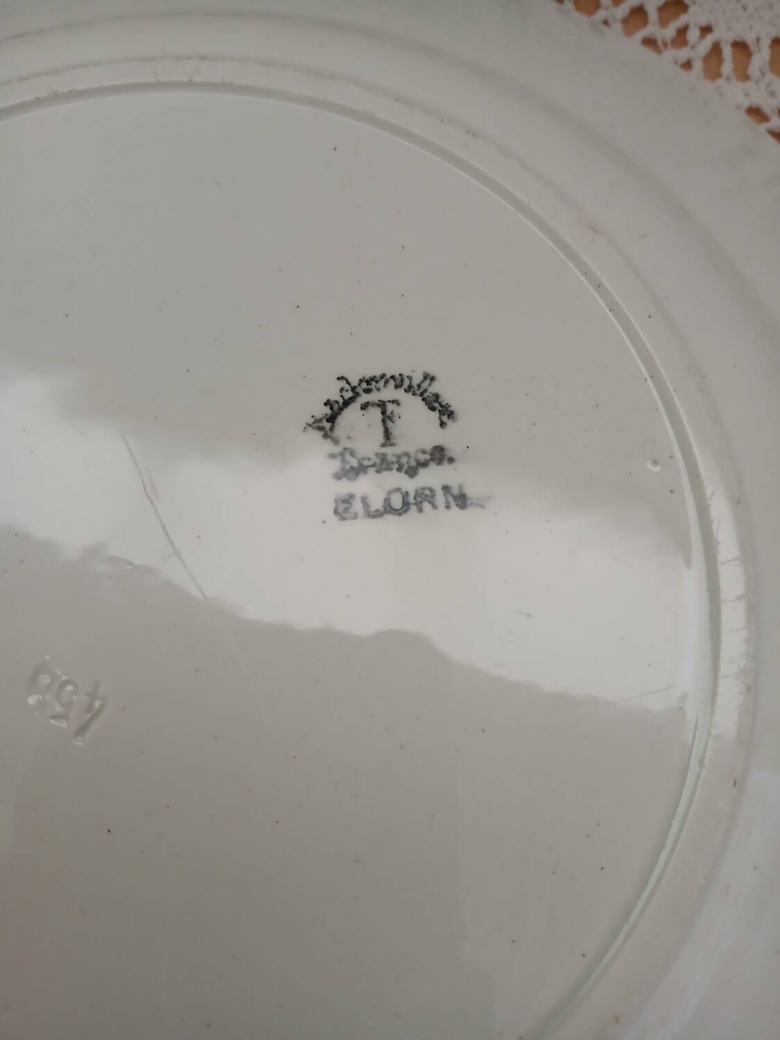 Old Badonviller dish