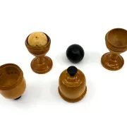 Magic trick vases • Turned boxwood • Napoleon III