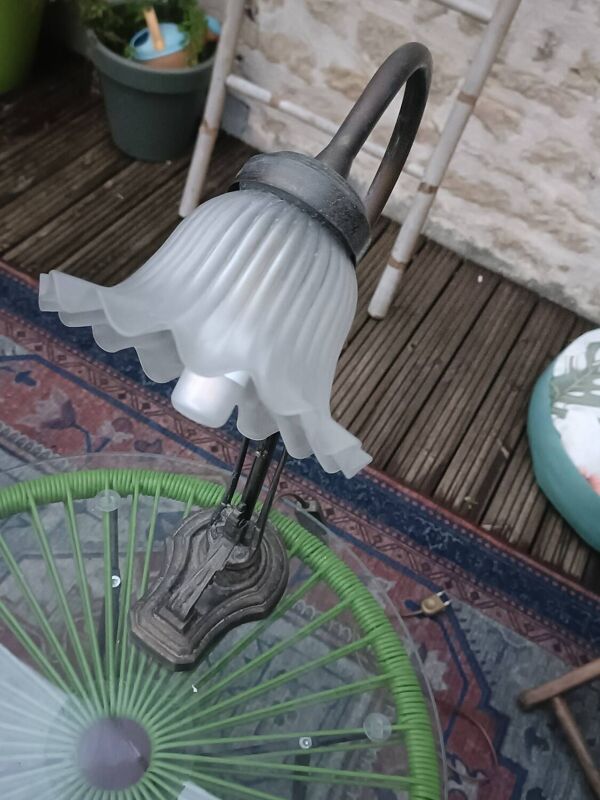 Lampe col de cygne Art Déco