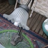 Art Deco gooseneck lamp