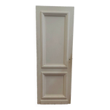 Double-sided passage door with two molded panels 20th century