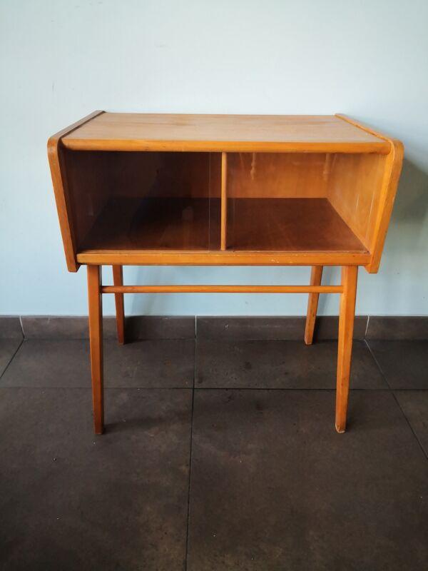 Meuble télé/radio vintage, tchèque (Opp. Hodonin)