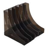 Boomerang plexiglass vinyl storage 1970