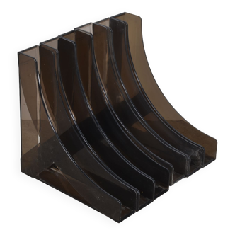 Range vinyles plexiglass boomerang 1970