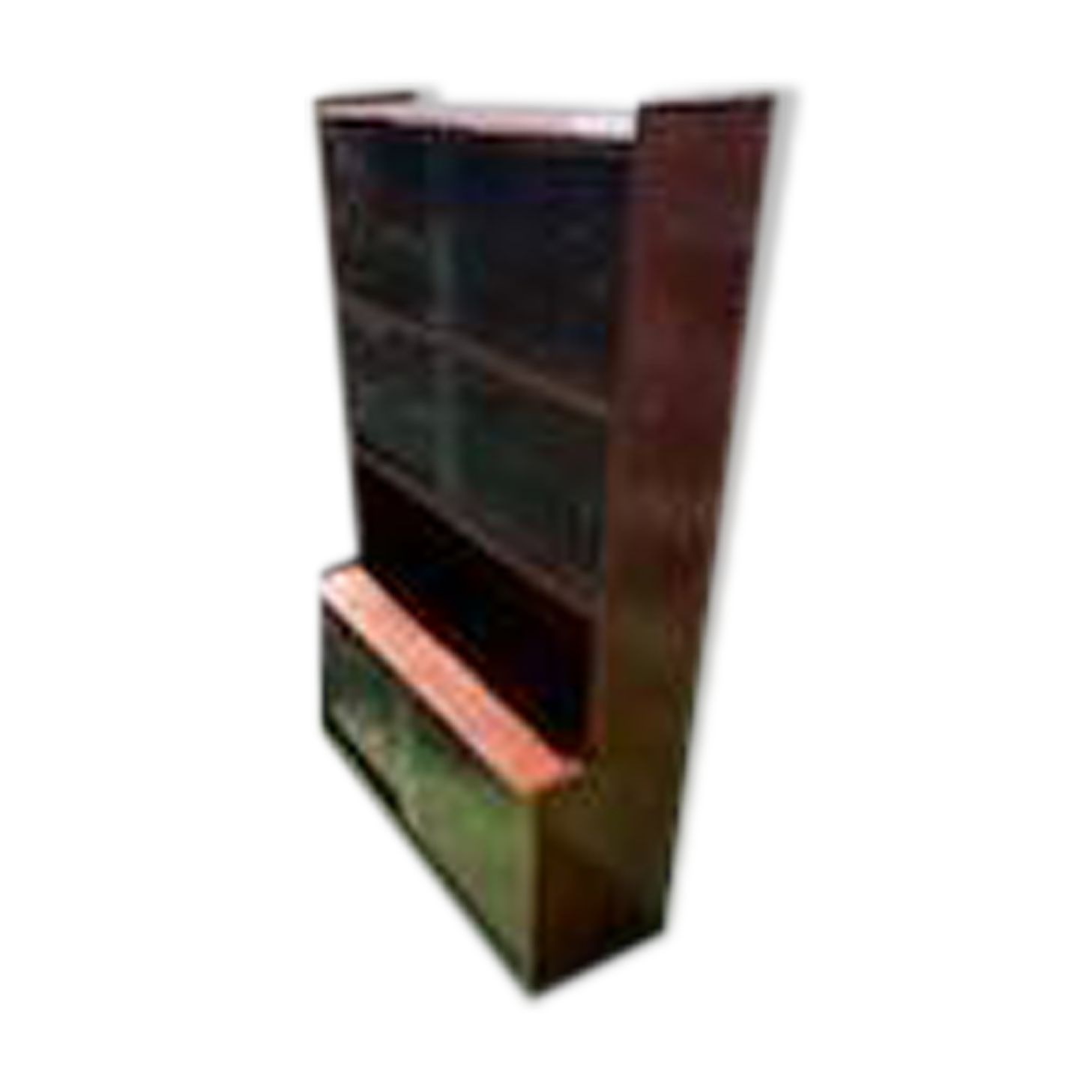 Mahogany glass shelf