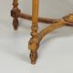 French antique painted side table