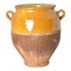 Yellow glazed jar