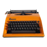 Vintage orange Triumph Adler Contessa typewriter