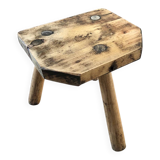 Renovated tripod farm stool