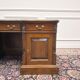 Classic English Chesterfield Desk with Backboard