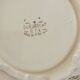 Large antique ironstone salad bowl, BFK Belgium