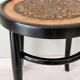 Stool in the style of Thonet made of solid wood.