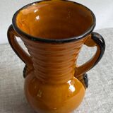 Vallauris ceramic pitcher, vase and bowls