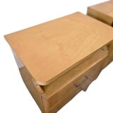 Set of 2 vintage bedside tables / mini cabinets