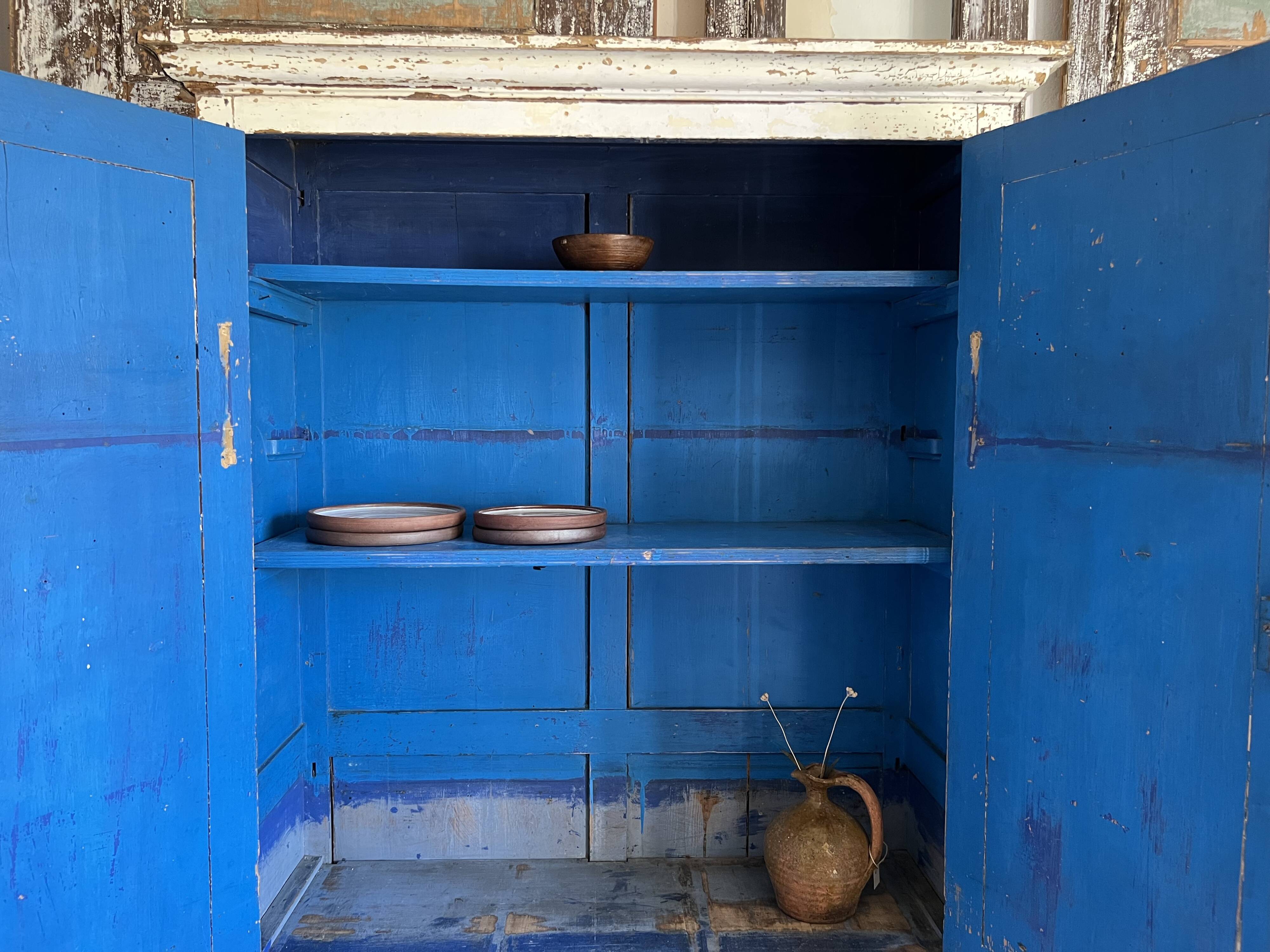 Patinated cabinet
