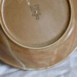 11 assiettes en grès moucheté brenne grès de france