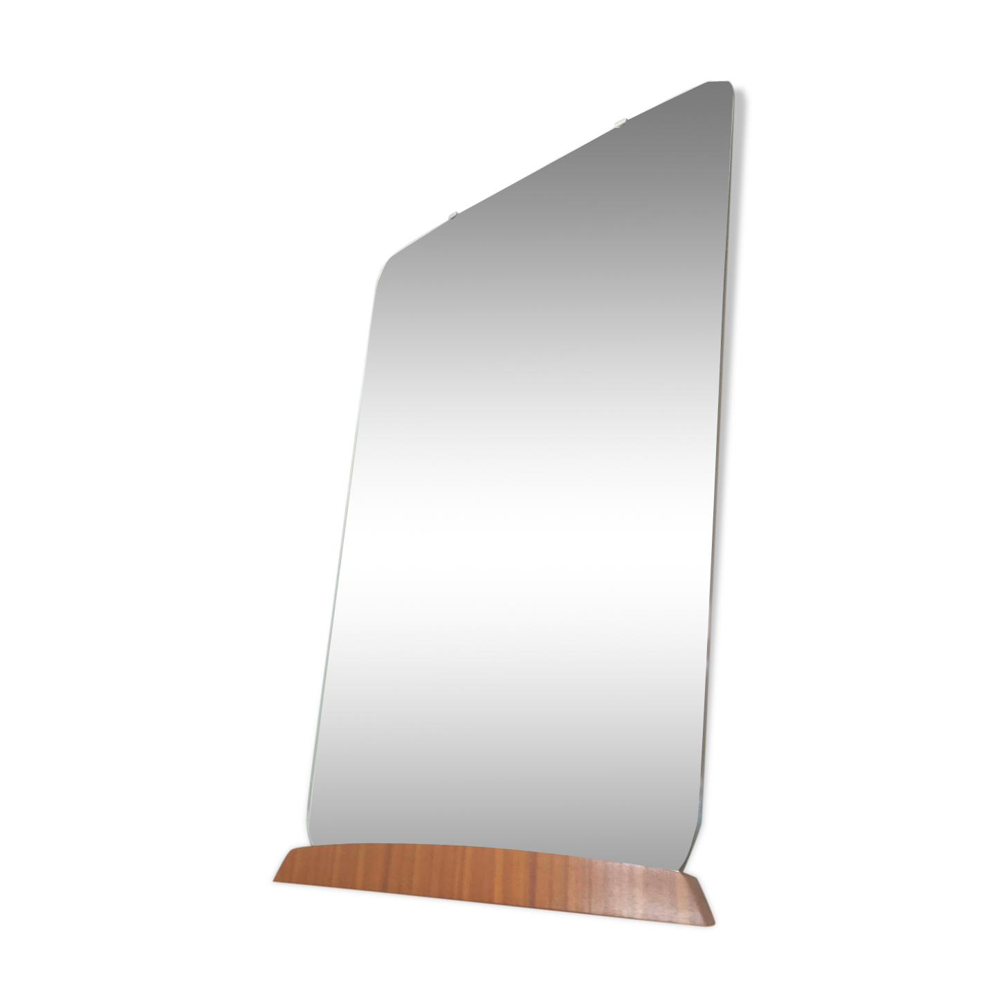 Large Scandinavian bevelled mirror 105cm