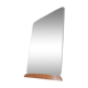 Large Scandinavian bevelled mirror 105cm