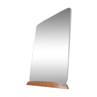 Large Scandinavian bevelled mirror 105cm