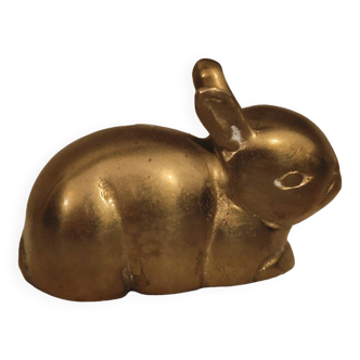 Petit lapin en bronze