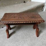 Antique footrest