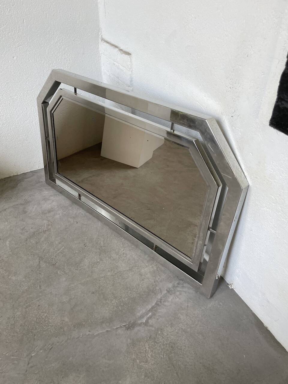 Art Deco Chrome Mirror
