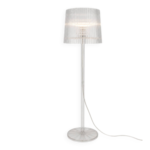 Lampadaire design transparent
