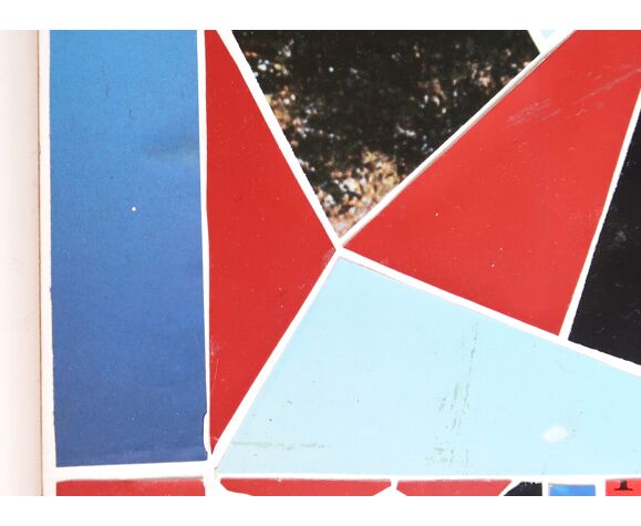 Collage abstrait, années 90